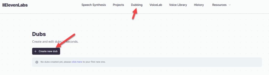 Eleven Labs- AI Dubbing